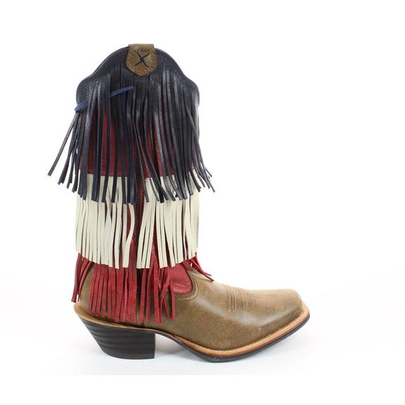 Twisted X Shoes - Twisted X Womens Bomber Cowboy, Western Boots Size 8.5 Medium (B, M)